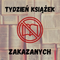 Plakat "Tygodnia Książek Zakazanych"